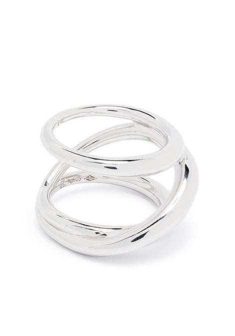 Silver Triplet polished-finish ring Charlotte chesnais - women